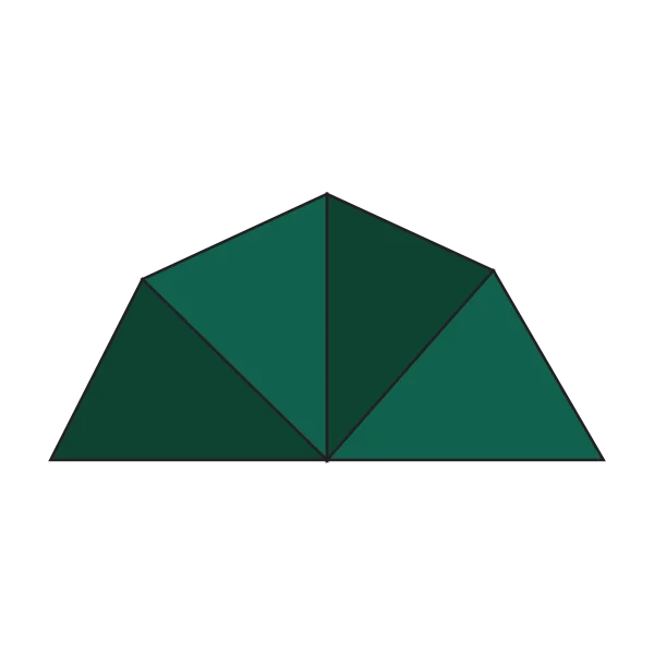 Motoroom – Katlanabilir ve Kişiselleştirilebilir Motor Garajı - Koyu yeşil & Yeşil